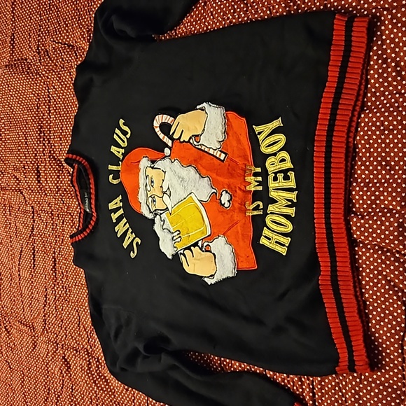 Blizzard Bay "Santa Claus is My Homeboy" sweater - Picture 2 of 5